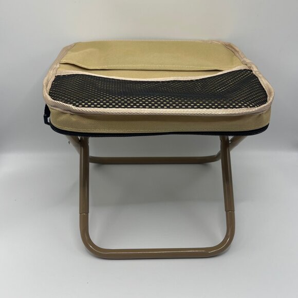Backpack-convertible Folding Stool Portable Outdoor Camping Chair - Picture 4 of 9